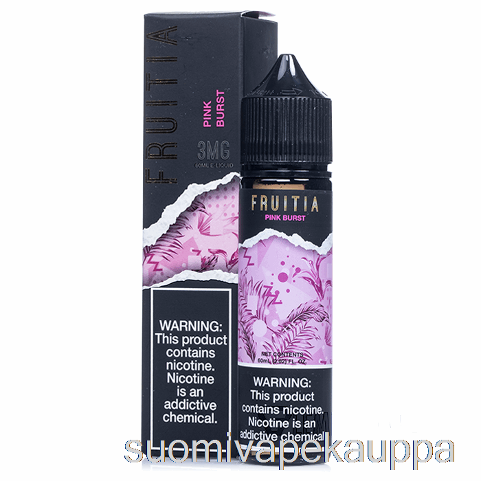 Vape Netistä Pink Burst - Fruitia - 60ml 0mg